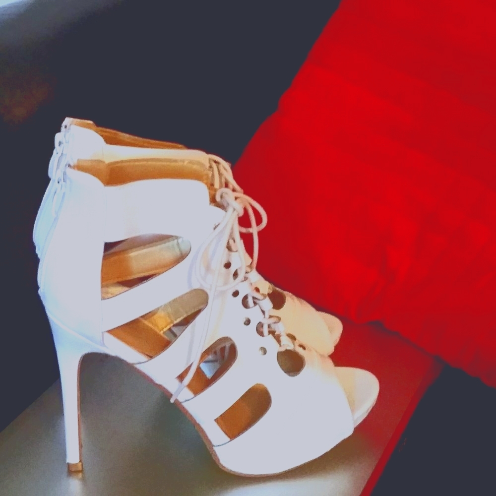 Sexy White Stiletto